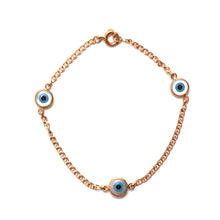 画像をギャラリービューアに読み込む, 14k Evil Eye Bracelet
