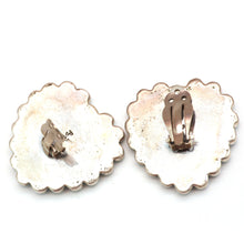 Load image into Gallery viewer, Federico Jimenez Spiny Oyster Heart Turquoise Earrings
