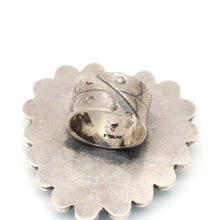 Carica l'immagine nel visualizzatore di Gallery, Federico Jimenez Spiny Oyster Heart Turquoise Ring
