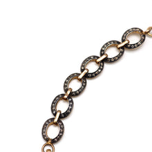 將圖片載入圖庫檢視器 14k/Sterling Diamond Flower Necklace
