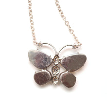 Load image into Gallery viewer, Opal Diamond Butterfly Necklace
