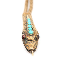 Charger l'image dans la galerie, 14k Turquoise Snake Bracelet
