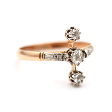 Load image into Gallery viewer, 10k Belle Epoque Rose Cut Diamond Ring
