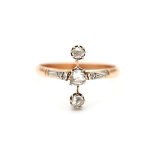 Load image into Gallery viewer, 10k Belle Epoque Rose Cut Diamond Ring
