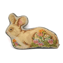 Carica l'immagine nel visualizzatore di Gallery, Lillian Vernon Needlepoint Bunny Rabbit Pillow
