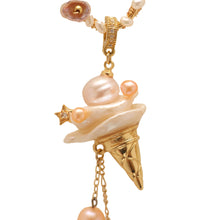 將圖片載入圖庫檢視器 Pearl Ice Cream Cone Earrings
