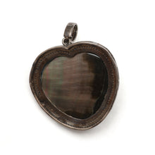 画像をギャラリービューアに読み込む, Diamond Mabé Pearl Heart Pendant
