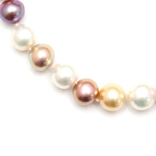 Load image into Gallery viewer, 14k Large Pastel Pearl Necklace
