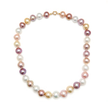 Load image into Gallery viewer, 14k Large Pastel Pearl Necklace
