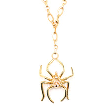 Carica l'immagine nel visualizzatore di Gallery, Giant 14k Diamond Spider Pendant
