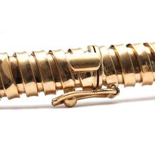 Charger l'image dans la galerie, 9k Snake Choker Necklace

