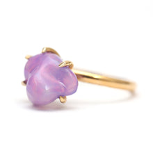 画像をギャラリービューアに読み込む, 14k Freeform Purple Mexican Opal Ring
