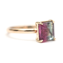 Carica l'immagine nel visualizzatore di Gallery, 14k Bicolor Tourmaline Ring
