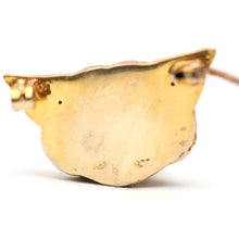 Charger l'image dans la galerie, 9k Victorian Fox Face Brooch
