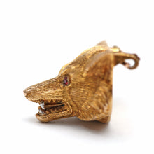 Charger l'image dans la galerie, 9k Victorian Fox Face Brooch
