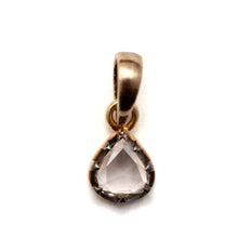 將圖片載入圖庫檢視器 14k Rose Cut Diamond Pendant
