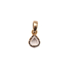 將圖片載入圖庫檢視器 14k Rose Cut Diamond Pendant
