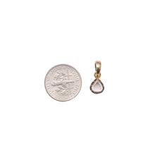 將圖片載入圖庫檢視器 14k Rose Cut Diamond Pendant
