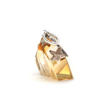 Load image into Gallery viewer, New York City Citrine Intaglio Pendant
