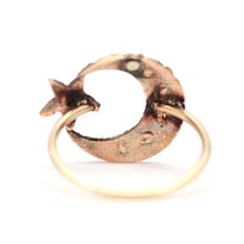 將圖片載入圖庫檢視器 15K Rose Cut Diamond Celestial Conversion Ring
