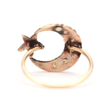 Laden Sie das Bild in den Galerie-Viewer, 15K Rose Cut Diamond Celestial Conversion Ring
