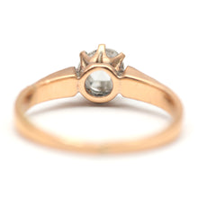 將圖片載入圖庫檢視器 15k Rose Cut Diamond Engagement Ring
