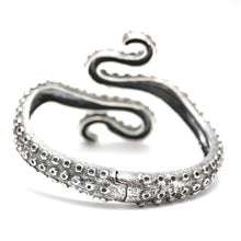 Load image into Gallery viewer, Sterling Diamond Tentacle Bracelet
