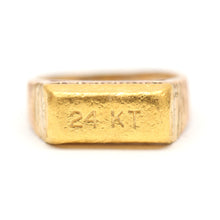Charger l&#39;image dans la galerie, 14K Ring w/ Top 24K Bar
