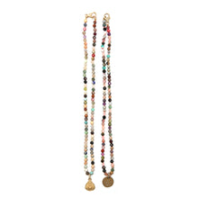 Load image into Gallery viewer, Multigem Diamond Beaded Necklaces
