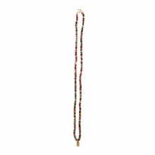 Load image into Gallery viewer, 14k Tourmaline Heishi Necklace
