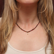 Charger l&#39;image dans la galerie, 14k Tourmaline Heishi Necklace

