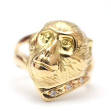 將圖片載入圖庫檢視器 18k Diamond Monkey Ring
