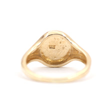 Load image into Gallery viewer, 14k Gold Digger Signet Ring
