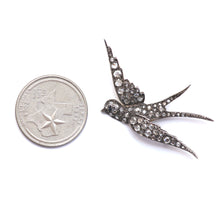 將圖片載入圖庫檢視器 9k Rose Cut Diamond Swallow
