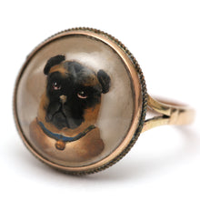 將圖片載入圖庫檢視器 15k Essex Crystal Pug Ring
