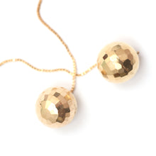 Load image into Gallery viewer, 10k NYE Disco Ball Earrings
