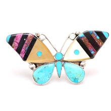 Load image into Gallery viewer, Zuni Butterfly Ring
