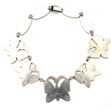画像をギャラリービューアに読み込む, Famous Federico Jimenez Turquoise Butterfly Necklace
