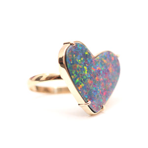14k Wild Heart Opal Ring 2