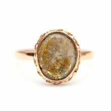 Load image into Gallery viewer, 14k Gold in Quartz Ring
