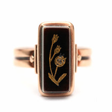 Carica l&#39;immagine nel visualizzatore di Gallery, 10k Agate Victorian Intaglio Ring
