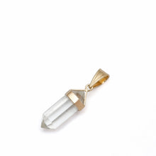 画像をギャラリービューアに読み込む, 14k Quartz Crystal Pendants
