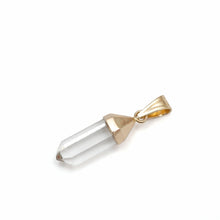 画像をギャラリービューアに読み込む, 14k Quartz Crystal Pendants

