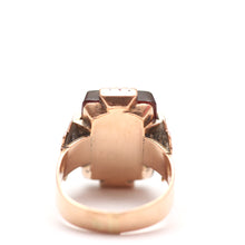 画像をギャラリービューアに読み込む, 10k Onyx Intaglio Ring
