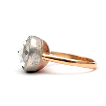 將圖片載入圖庫檢視器 18k Giant Natural 2ct Rose Cut Diamond Ring
