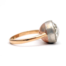 將圖片載入圖庫檢視器 18k Giant Natural 2ct Rose Cut Diamond Ring
