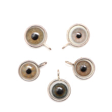 Carica l&#39;immagine nel visualizzatore di Gallery, Sterling Silver Eye Pendants
