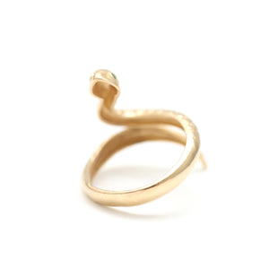 14k Snake Ring
