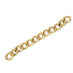 14k Oversized Italian Curb Chain Bracelet