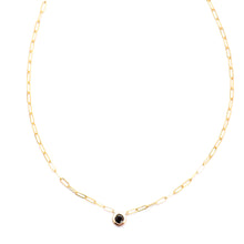將圖片載入圖庫檢視器 14k Black Diamond Necklace
